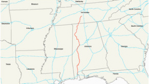 Map Of Alabama Highways U S Route 43 Wikipedia