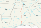 Map Of Alabama Mississippi and Tennessee U S Route 43 Wikipedia