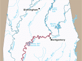 Map Of Alabama Rivers Alabama River Coosa Alabama River Improvement assn