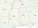 Map Of Alabama Roads U S Route 43 Wikipedia