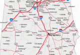 Map Of Alabama Showing Cities Map Of Alabama Cities Alabama Road Map