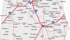 Map Of Alabama with Cities and Counties Map Of Alabama Cities Alabama Road Map