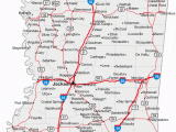 Map Of Alabama with Cities and Counties Map Of Mississippi Cities Mississippi Road Map