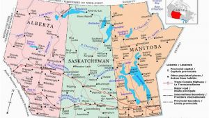 Map Of Alberta Canada and Montana Plan Your Trip with these 20 Maps Of Canada