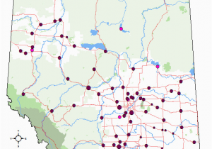Map Of Alberta Canada towns List Of towns In Alberta Wikipedia
