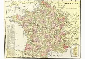 Map Of Algeria and France Map Of France 1905 On Onekingslane Com 125 16 L X 20 W