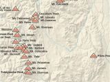 Map Of All 14ers In Colorado 14ers Map Beautiful Finish Climbing All the 14ers In Colorado