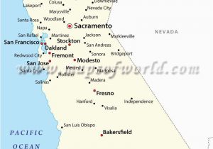 Map Of All Cities In California Map Of Major Cities Of California Maps In 2019 California City