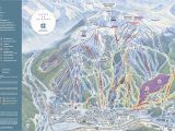 Map Of All Colorado Ski Resorts Copper Mountain Resort Trail Map Onthesnow