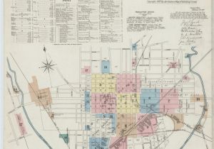 Map Of Alliance Ohio Sanborn Maps 1880 to 1889 Ohio Library Of Congress