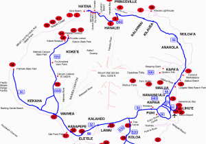Map Of Aloha oregon Map Of Kauai S Points Of Interest 50 Things to Do Best Things to