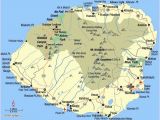 Map Of Aloha oregon Map Of Kauai towns Map Of Kauai island with Roads and Cities