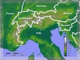Map Of Alps In France Alps Facts for Kids