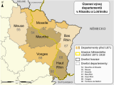 Map Of Alsace Lorraine France File Alsace Lorraine Departments Evolution Map Cs Svg Wikimedia