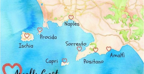 Map Of Amalfi Italy Italy Weather Visiting Italy In 2019 Italy Vacation Italy