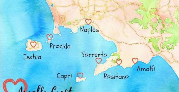 Map Of Amalfi Italy Italy Weather Visiting Italy In 2019 Italy Vacation Italy