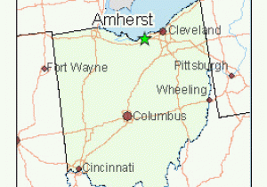 Map Of Amherst Ohio Born and Raised In Amherst Ohio Lorain County Just A Small town