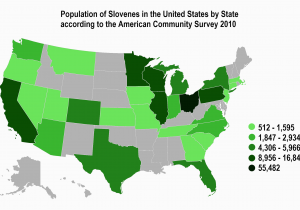 Map Of Amish Communities In Minnesota Slovene Americans Wikipedia