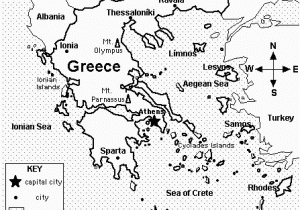 Map Of Ancient Greece and Italy Map Of Modern Day Greece School Ideas Ancient Greece for Kids