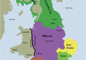 Map Of Ancient Kingdoms Of England Anglo Saxons A Brief History Historical association