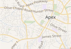 Map Of Apex north Carolina Apex Wikidata