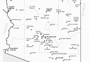 Map Of Arizona Airports Arizona Airports Map Arizona Mappery