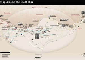 Map Of Arizona and Grand Canyon Hermit Road Grand Canyon National Park U S National Park Service