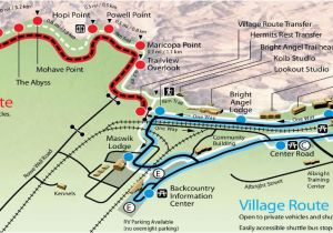 Map Of Arizona and Grand Canyon the Scenic and Historic Hermit Road Grand Canyon National Park