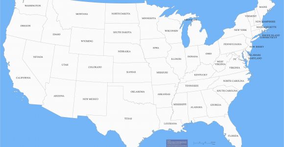 Map Of Arizona and Surrounding States United States Map with the Abbreviations Fresh A Map the United