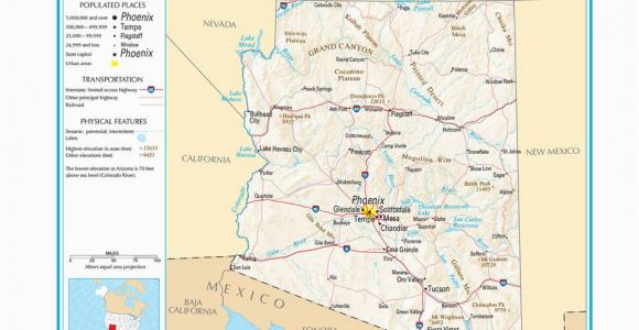 Map Of Arizona and Utah with Cities Maps Of the southwestern Us for Trip Planning