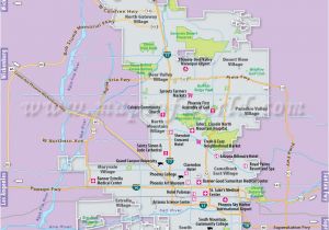 Map Of Arizona City Az Buy Phoenix City Map