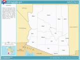 Map Of Arizona Counties and Cities Printable Maps Reference