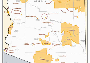 Map Of Arizona Indian Reservations List Of Indian Reservations In Arizona Wikipedia