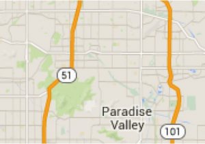 Map Of Arizona Scottsdale Map Of Scottsdale Az Maps Directions