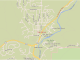 Map Of Arizona Showing Sedona Sedona Arizona Map with Directions and Address