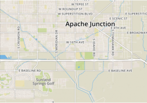 Map Of Arizona Showing Yuma Greyhound Bus Stations In Arizona