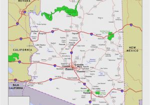 Map Of Arizona State Parks Arizona National Parks Map Elegant Map California National Parks