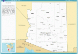Map Of Arizona towns and Cities Printable Maps Reference