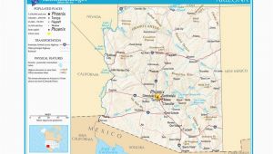 Map Of Arizona Utah Border Maps Of the southwestern Us for Trip Planning