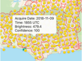 Map Of Arizona Wildfires Wildfire Fire Map Info On the App Store