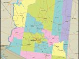 Map Of Arizona with Counties Arizona County Map Awesome Mesa Arizona Usa Map Best Arizona Map