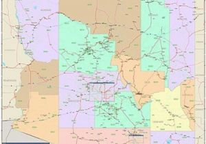 Map Of Arizona Zip Codes Arizona Zip Code Map