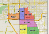 Map Of Arizona Zip Codes Chandler Arizona Zip Code Map Arizona Real Estate Notebook