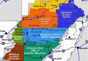 Map Of Arkansas and Texas Maps Maps and More Maps Of the Ozarks Ouachita Mountains
