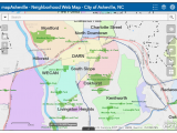 Map Of asheville north Carolina City Of asheville Launches Interactive Neighborhood Map Contemporary