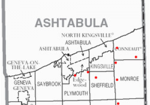 Map Of ashtabula County Ohio ashtabula County Ohio Revolvy