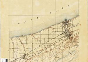 Map Of ashtabula County Ohio Ohio Historical topographic Maps Perry Castaa Eda Map Collection