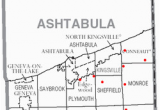 Map Of ashtabula Ohio ashtabula County Ohio Revolvy