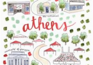 Map Of athens Georgia 49 Best City Map Images City Maps Illustrated Maps Evelyn Henson