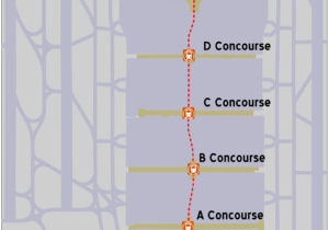 Map Of atlanta Georgia Airport Hartsfield Jackson atlanta International Airport Travel Guide at